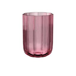 Villeroy & Boch – Fleur Gifts vase, height: approx. 22.5 cm, purple, floral glass vase for expressive arrangements, glass