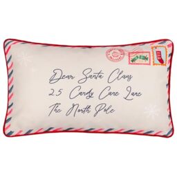 furn. Dear Santa Polyester Filled Cushion (Multicolour - 30x50cm)