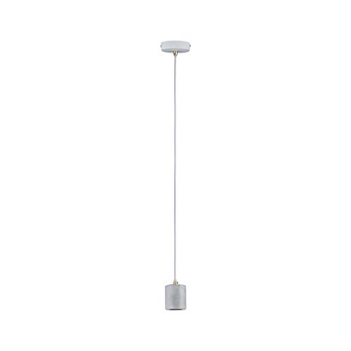Paulmann 79750 Pendant luminaire Neordic Nordin max. 20 watt Pendant lamp White, Marble, Gold matt Pendant lamp Marble Pendant luminaire E27