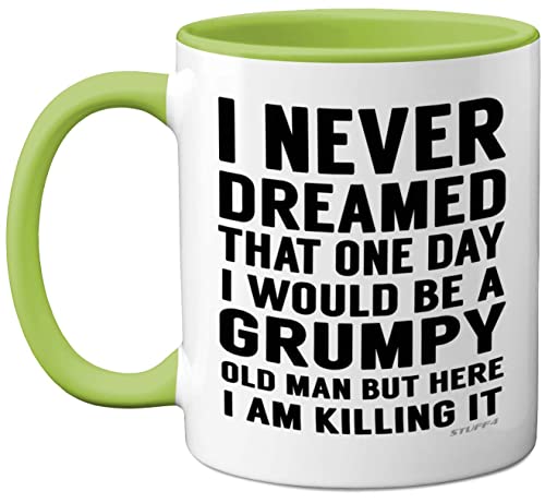 Stuff4 Grumpy Old Man Mug, Grandad Gifts - Dad, Father???s Day or Christmas Novelty Mug, Funny Gifts, Perfect Birthday Present, Funny for Men