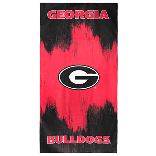 College Covers Everything Comfy Georgia Bulldogs Beach Towel, 30'' x 60''