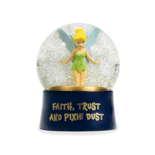 Half Moon Bay Tinkerbell Snow Globe - Disney Snow Globes & Glass Ornaments - Christmas Snow Globe For Women - Peter Pan & Disney Gifts For Women - Tinkerbell Gifts & Peter Pan Gifts