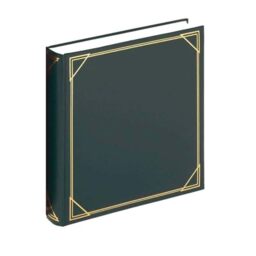 walther Design Photo Album Green 30 x 30 cm Imitation Leather with Embossing, Standard Album MX-200-A