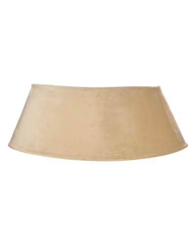WeRChristmas Latte Velvet Christmas Tree Skirt, 70cm