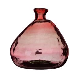 NATURAL LIVING Mila Vase 10L Rubi Recycled Glass D33CM X H33CM