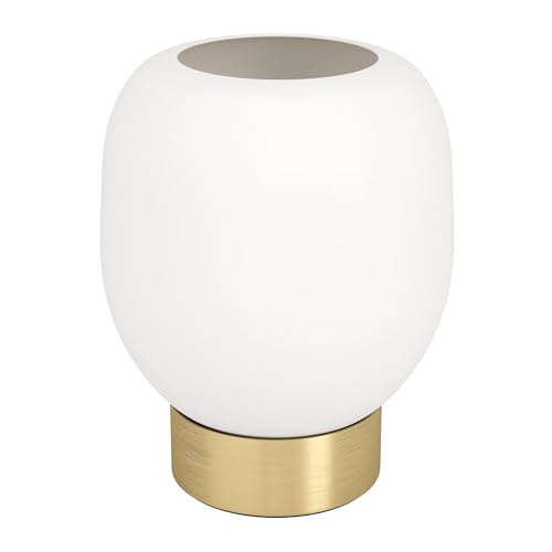 Eglo Table lamp Manzanares, Bedside Light with lampshade