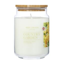 Wax Lyrical Country Garden Large Jar Candle, Up to 100 Hour Burn Time