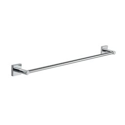 Gedy Manila Towel Holder CM.60, Chrome Colour, Components Made of 304 Stainless Steel, Cromall and Satin Glass, 15 Year Warranty, Measures 4.7 x 64.1 x 6.8 cm and Weight 0.1 kg, R&D Design, 60 cm