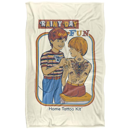 Steven Rhodes Rainy Day Fun Silky Touch Super Soft Throw Blanket 91 X 147 Cm