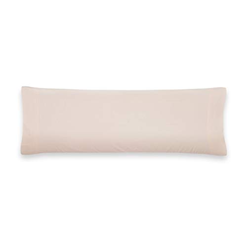 Sancarlos FINISSIMA-SANTORINI Pillowcase, Lingerie Style, Cotton Percale 200 Thread Count, Cream, 105 cm Bed