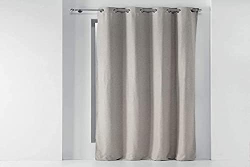 Douceur d'Intérieur Indoor Curtain Polyester Linen 135 x 240 cm
