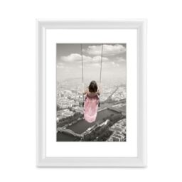 Hama Swing Plastic Photo Frame, White, 30 x 40 cm