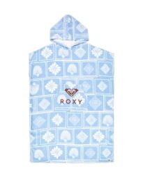 Roxy Stay Magical Printed - Poncho Towel - Women - Blue
