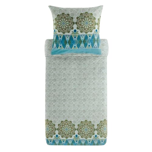 Bassetti Sigurta V1 Flannel Bed Linen 1 Duvet Cover 155 x 220 cm + 1 Pillowcase 80 x 80 cm