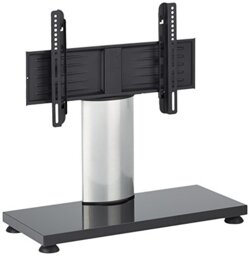 "VCM ""Onuti Mini TV-Stand, Metal, Silver/White Varnish"