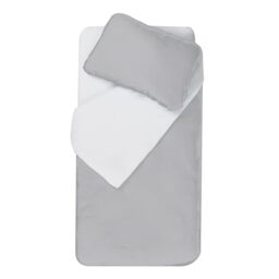 Mon PTIT Dodo Duvet Cover 100 x 140 cm + Pillowcase 40 x 60 cm White/Mouse
