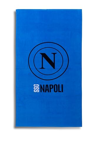 hermet, Napoli Beach Towel, Naples Beach or Pool Towel, 100% Cotton Sponge, 90 x 170 cm, Official Product