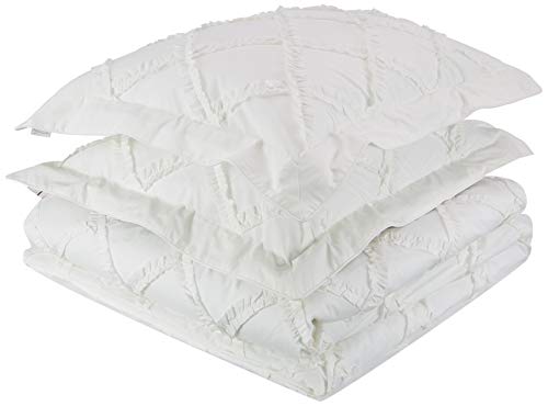 Yellow Madelein Duvet Cover, 100% Percale Cotton, Off-White, 240 x 220 Cm, 1.0 Pieces