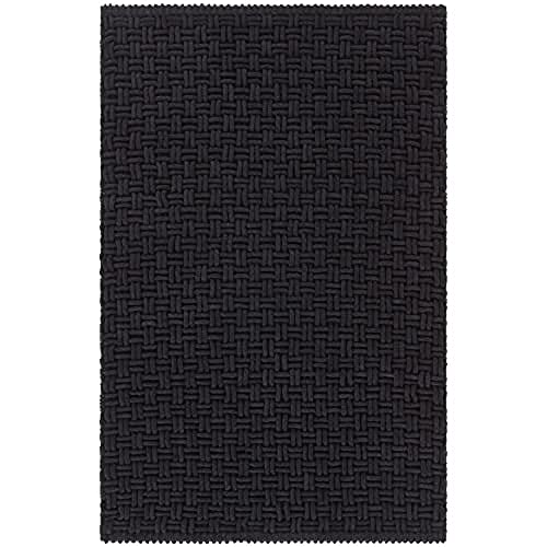 JOTEX Bath Mat, Polyester, Black, 50 x 80 cm, 3