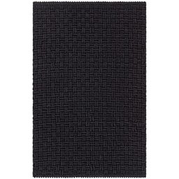 JOTEX Bath Mat, Polyester, Black, 50 x 80 cm, 3