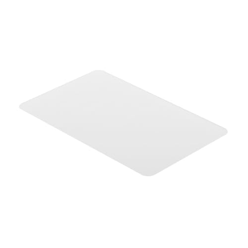 LogiLink Floor protection mat for chairs, protection for hard floors in the home, office or commercial, dimensions: 120 x 75 x 0.2 cm, water-resistant, glossy surface, transparent