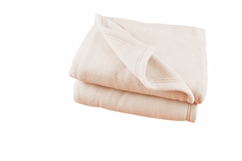 Poyet Motte Polex Fleece Blanket Polyester Ecru, polyester, off-white, 300x240 cm