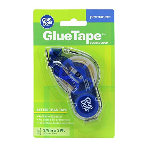 Glue Dots Tape Runner, Multicoloured, 15.57 x 9.85 x 2.97 cm