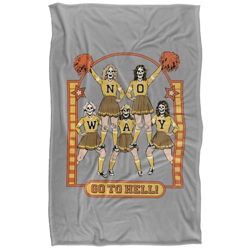 Steven Rhodes Go To Hell! Silky Touch Super Soft Throw Blanket 91 X 147 Cm