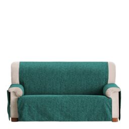 Eysa Dream Non-Elastic 3Seat Sofa Cover, Turquoise