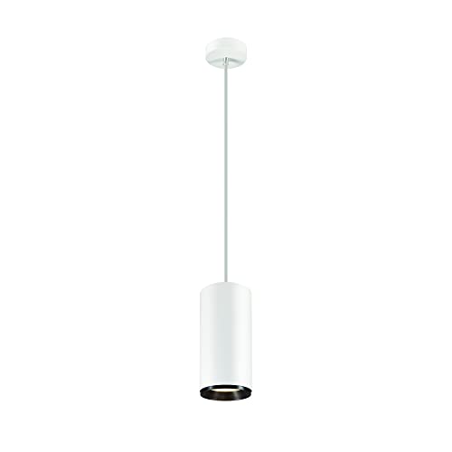 SLV 3-Phase System Light NUMINOS XL/LED 3-Phase Spotlight, spot, Ceiling Light, Track System, Indoor Lighting / 3000K 36W 3210lm White dimmable 60 Degrees