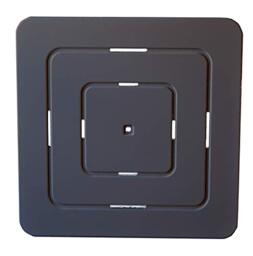 Castelmerlino 127.02 Shower Board Grey Brown Okumè Marine Plywood 60 x 60 cm for Plates 80 x 80 cm