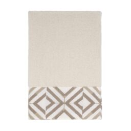 Avanti Linens Bathroom Decor Harlow Collection, Fingertip Towel, Ivory