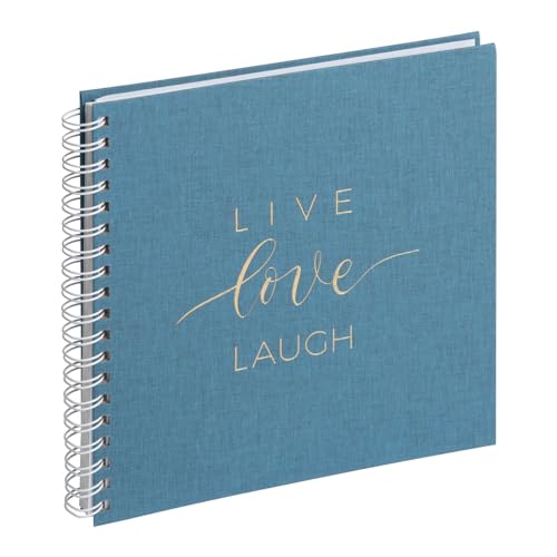 Pagna Photo Album, Grey/Blue, 24 x 25 cm
