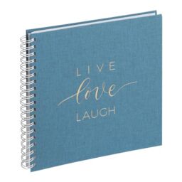 Pagna Photo Album, Grey/Blue, 24 x 25 cm