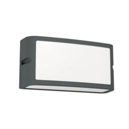 Eglo LED Outdoor wall Light Fixture Camarada, External Porch Lighting