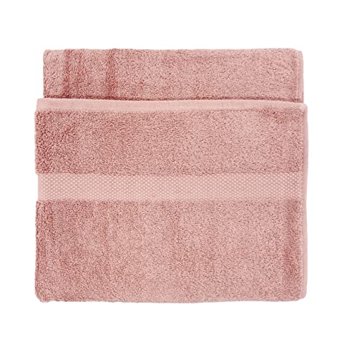 Yard The Linen Loft 6 Piece Hand Towel/Bath Sheet Bale, Cotton, Blush