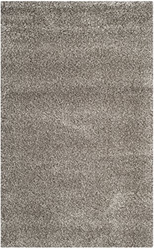 Safavieh Shaggy Rug for Living Room Dining Room Bedroom Milan Shag Collection High Pile Grey 24 x 36 Inch