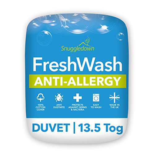 Snuggledown Freshwash Anti Allergy Super King Duvet 13.5 Tog Winter Superking Duvet