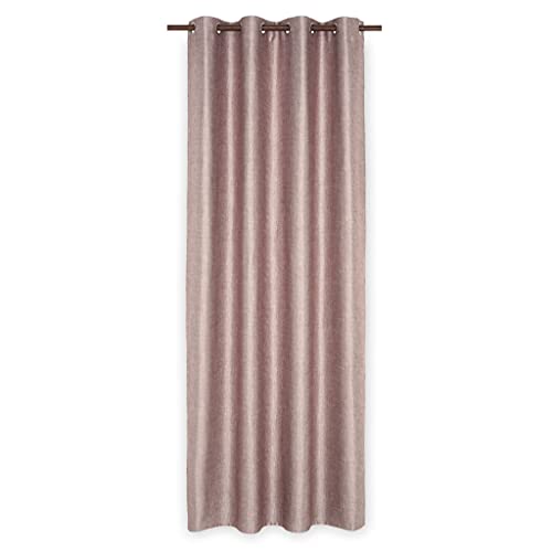 Deco Mex VADE22304 BLAIR Curtain Polyester Red Wine Normal Size