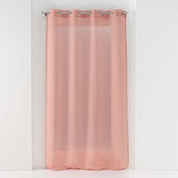 Douceur d'Intérieur, Sandra Pink Eyelet Curtain 140 x 280 cm