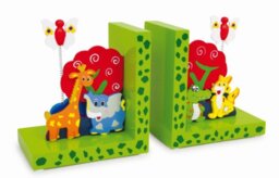 Set of 2 Wild Animal Bookends