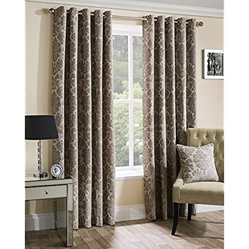 Sundour Park Lane Curtains 66 x 72-Inch, Polyester, Latte, 30 x 30 x 10 cm