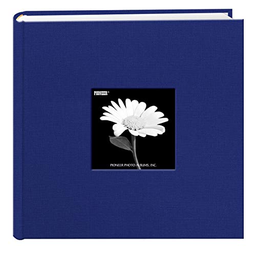 Pioneer Photo Albums Cobalt Blue Fabric Photo Album with 200 Pockets for 4x6 Inches