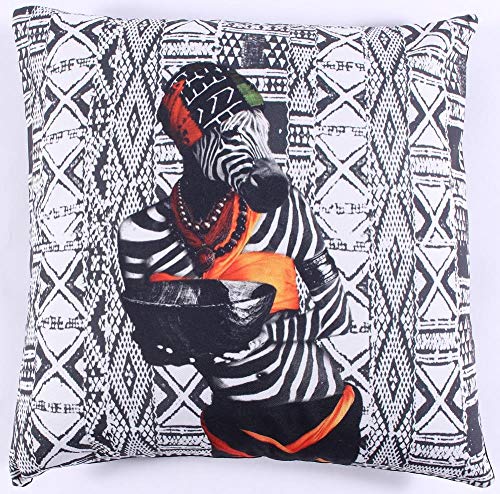 Decorative Square Cushion cover 50 x 50 cm for Home made from Cotton for Living Room Sofa Bedroom cc369