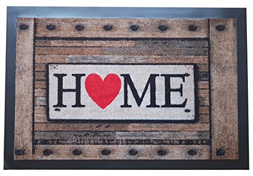 Trendstern Door Mat with Owl Cat Dog Design Owl Design (Home Heart)