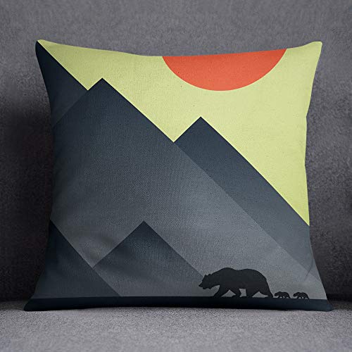 Questo Casa Decorative Cushion Cover, Cushion Cover, Home Decoration, for Sofa, Coffee, Size: 45 x 45 cm – Designed and Made in Türkiye