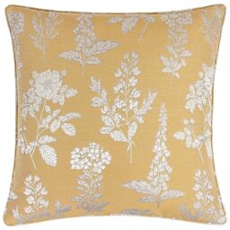 Wylder Nature Sophia New Cushion Cover,Gold,50 x 50 cm