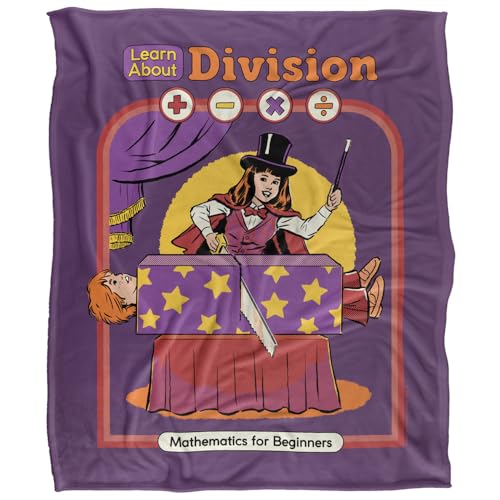Steven Rhodes Learn About Division Silky Touch Super Soft Throw Blanket 152 X 127 Cm