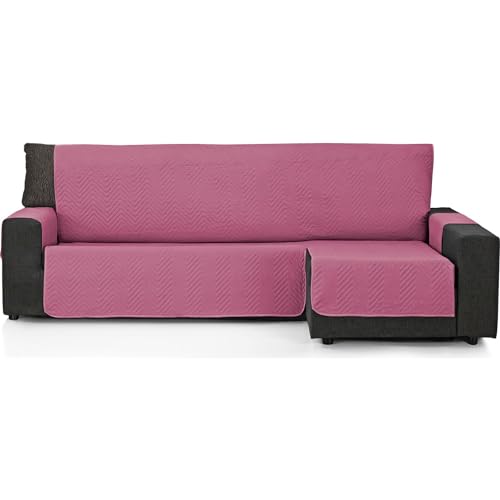 ECOMMERC3 - Chaise Long Sofa Cover 200 cm Valid?? para Chaise Long Arm Right and Left ??? Adjustable Chaise Sofa Cover Aubergine Colour
