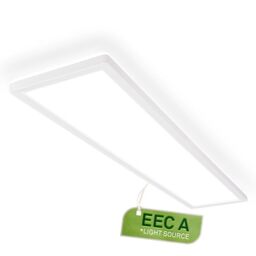 BRILONER - LED Ceiling Lamp 98cm, EEC A Light Source, Efficient 22,5W 4800lm, Slim, Indirect Light, LED Panel, Modern Ceiling Design, Living Room, Kitchen, Bedroom, 98x20x3 cm, White